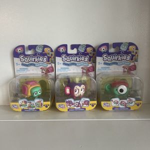 Moose Toys Little Live Pets Squirkies Fidget Pets Three Pack